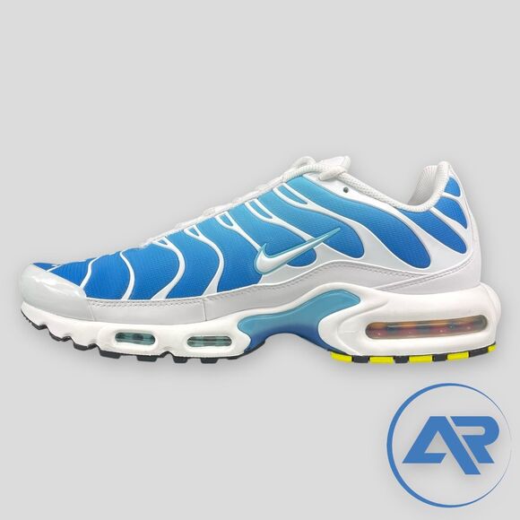 Nike Air Max Plus 'Sky Blue' White Men's Sizes 852630-411 - Picture 4 of 7